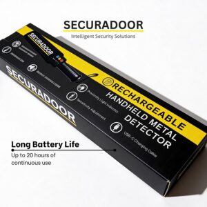 Rechargeable Handheld Metal Detector (USB-C)