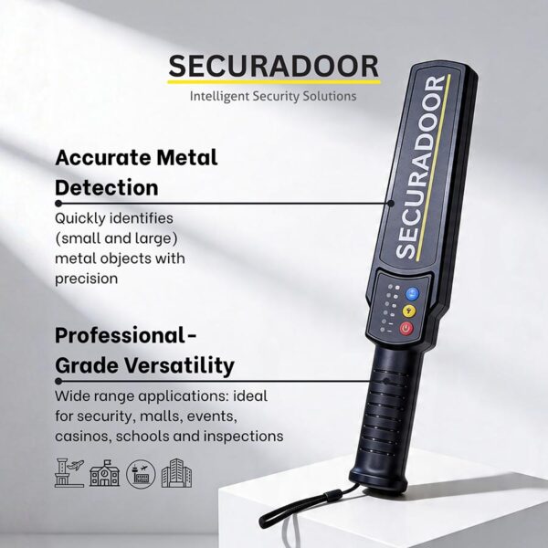 Rechargeable Handheld Metal Detector (USB-C)
