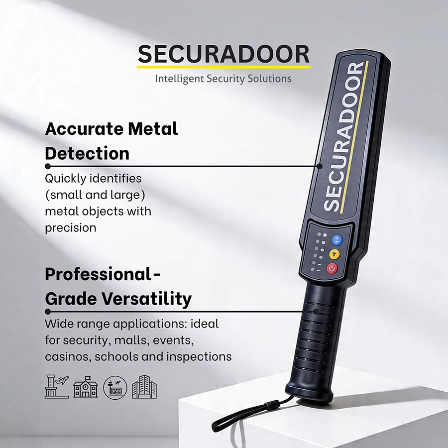 Rechargeable Handheld Metal Detector (USB-C)