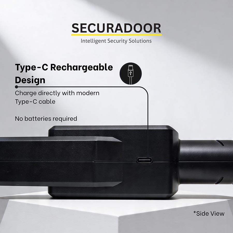 Rechargeable Handheld Metal Detector (USB-C)