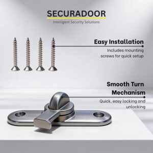 The Securadoor 180/90 Degree Lock