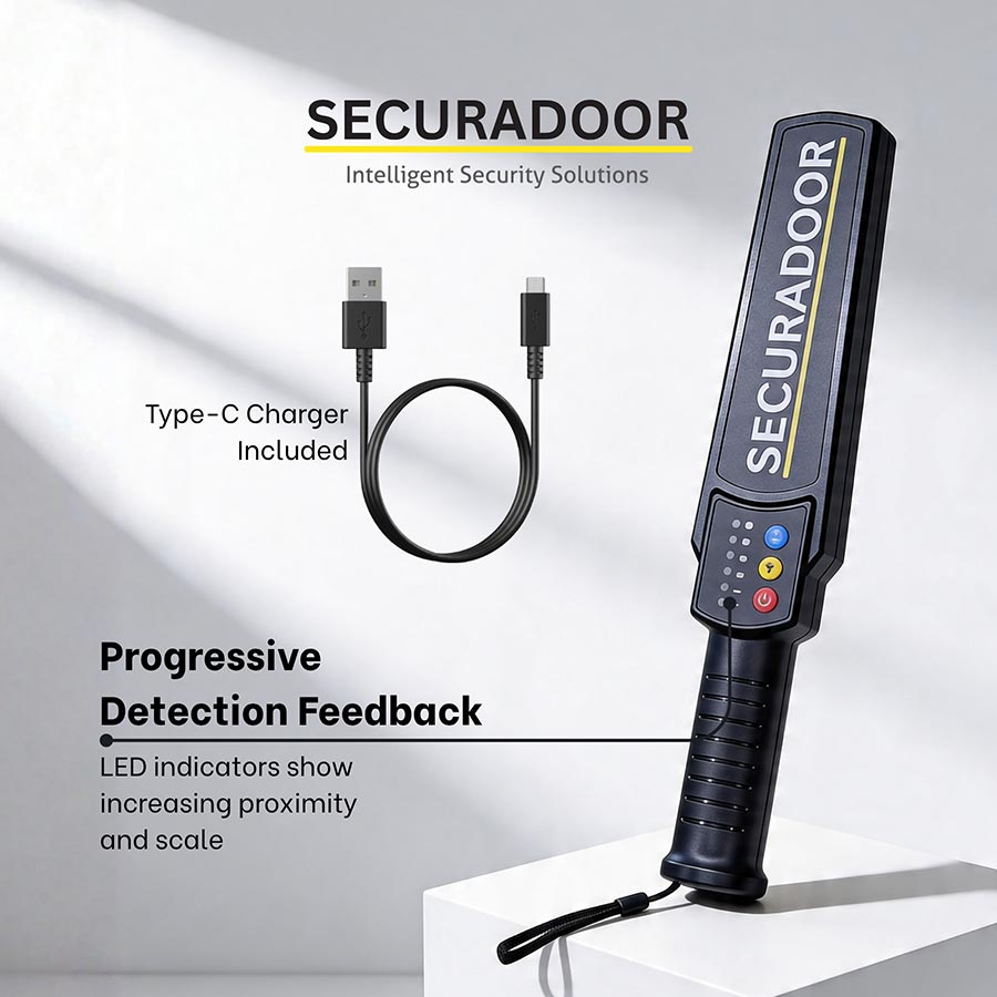 Rechargeable Handheld Metal Detector (USB-C)