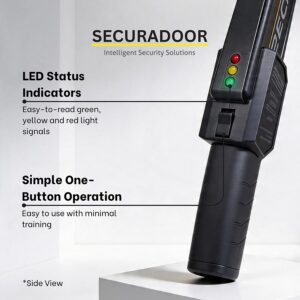 Handheld Metal Detector (9V Battery Powered)
