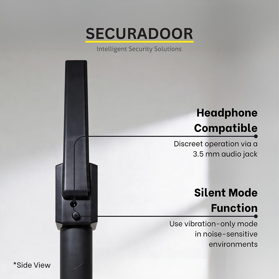 Handheld Metal Detector (9V Battery Powered)