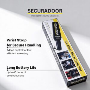 Handheld Metal Detector (9V Battery Powered)