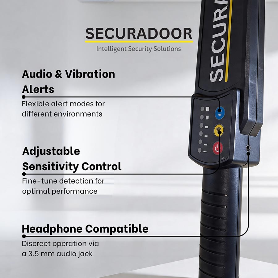 Rechargeable Handheld Metal Detector (USB-C)