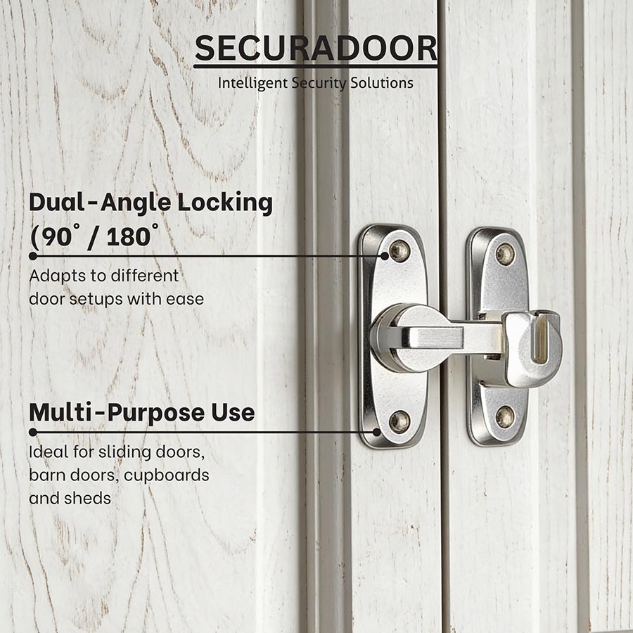 The Securadoor 180/90 Degree Lock