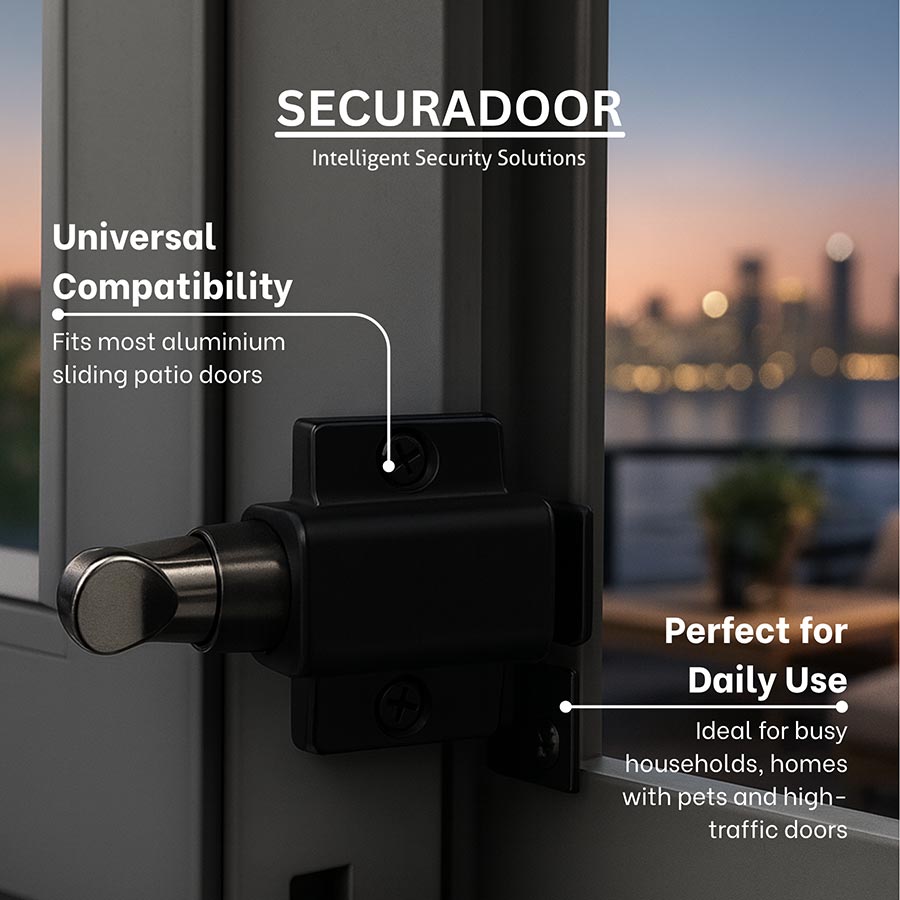Sliding Patio Door Lock (Thumb-turn)