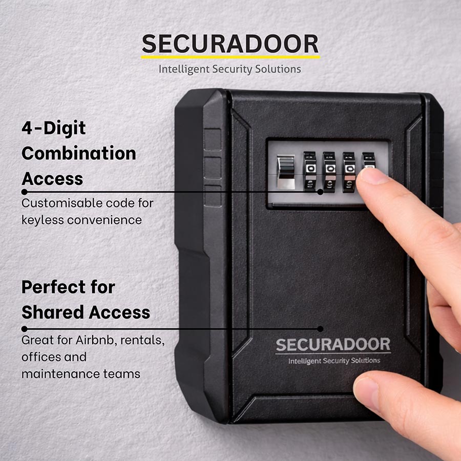 Combination Lock Box - Large