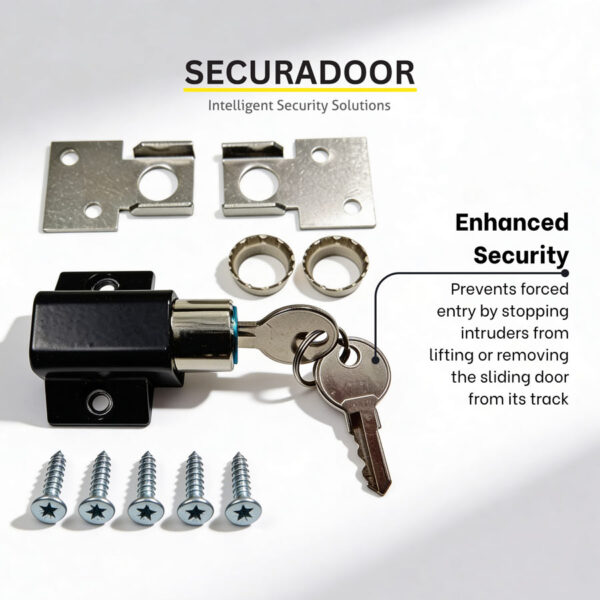 The Securadoor Sliding Patio Door Lock (Keyed)