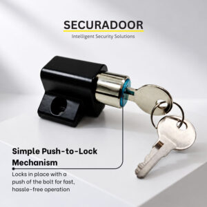 The Securadoor Sliding Patio Door Lock (Keyed)
