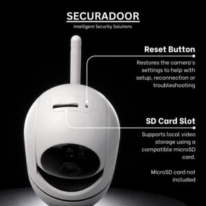 The Securadoor Indoor Wi-Fi Cloud Camera