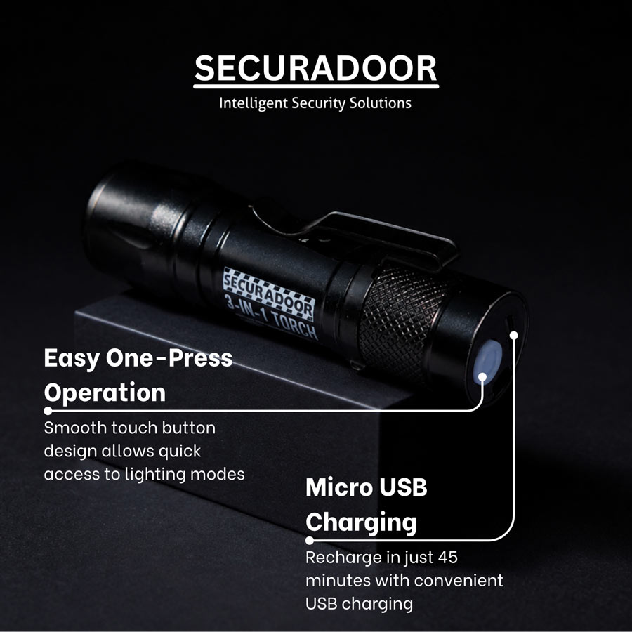 3-in-1 Rechargeable Torch