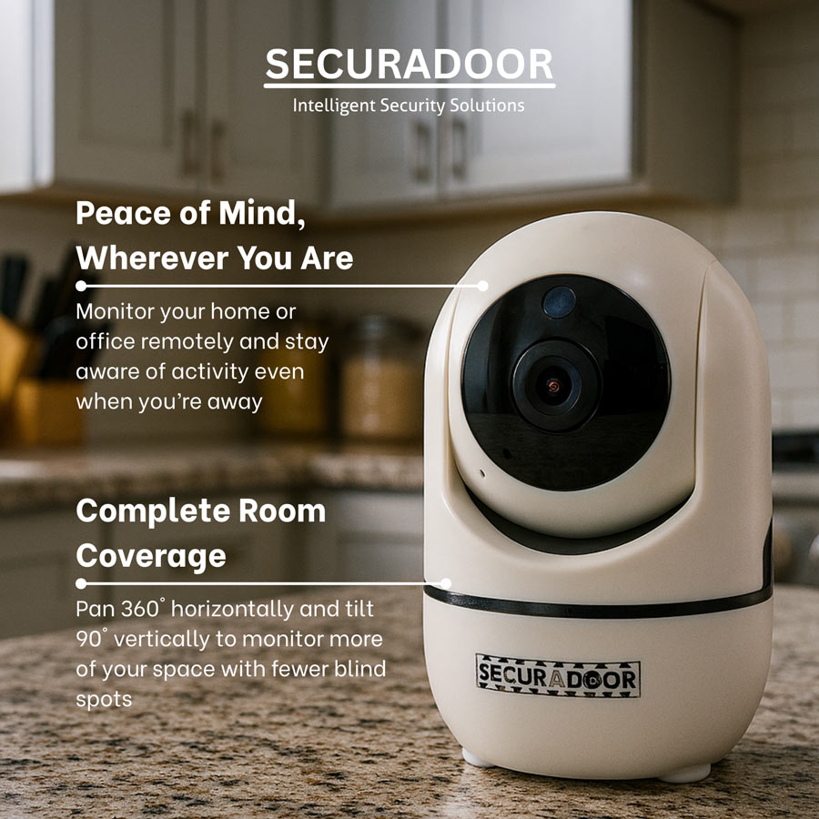 The Securadoor Indoor Wi-Fi Cloud Camera
