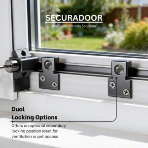 The Securadoor Sliding Patio Door Lock (Keyed)
