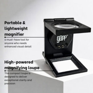 GAPP Magnifying Glass Loupe with Light - 15x