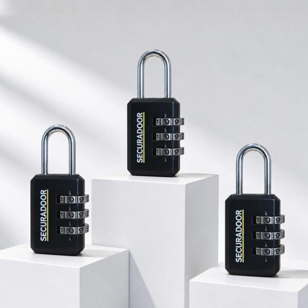 3 pack Combo Lock