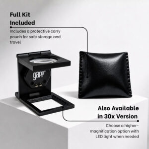 GAPP Magnifying Glass Loupe with Light - 15x
