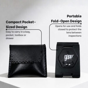 GAPP Magnifying Glass Loupe with Light - 15x
