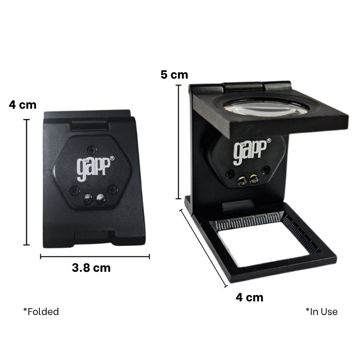 GAPP Magnifying Glass Loupe with Light - 15x