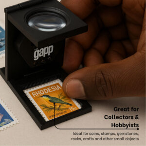 GAPP Magnifying Glass Loupe with Light - 15x