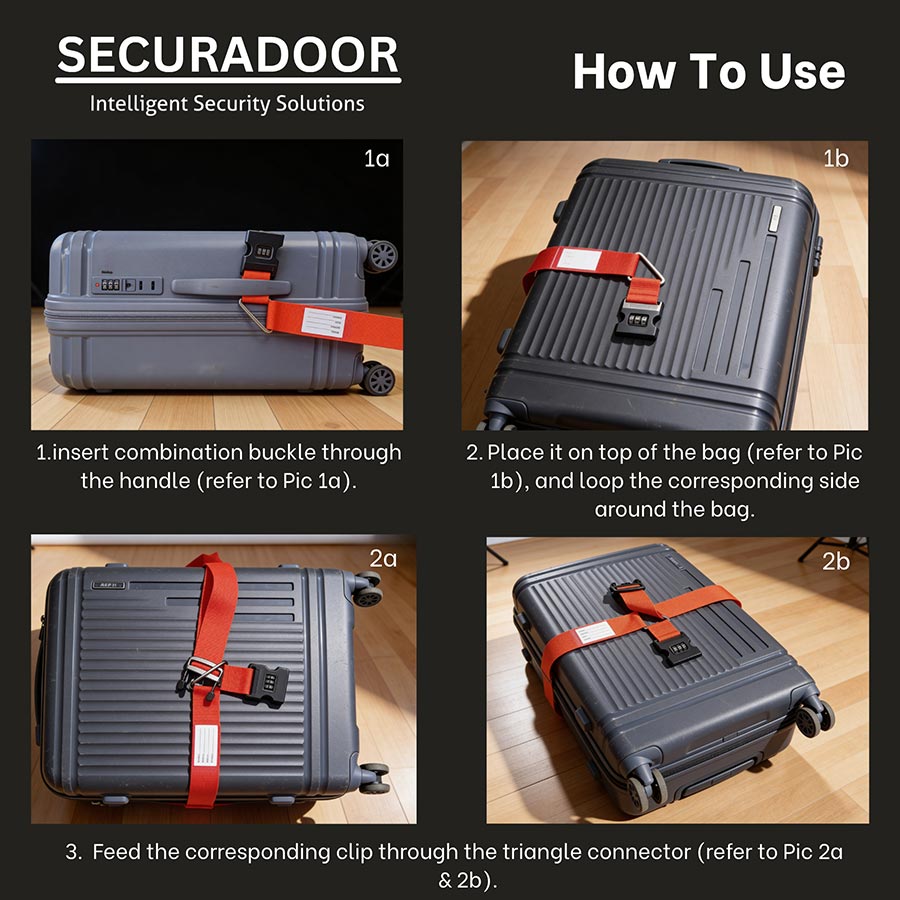 Luggage Strap – Secure Strap Large