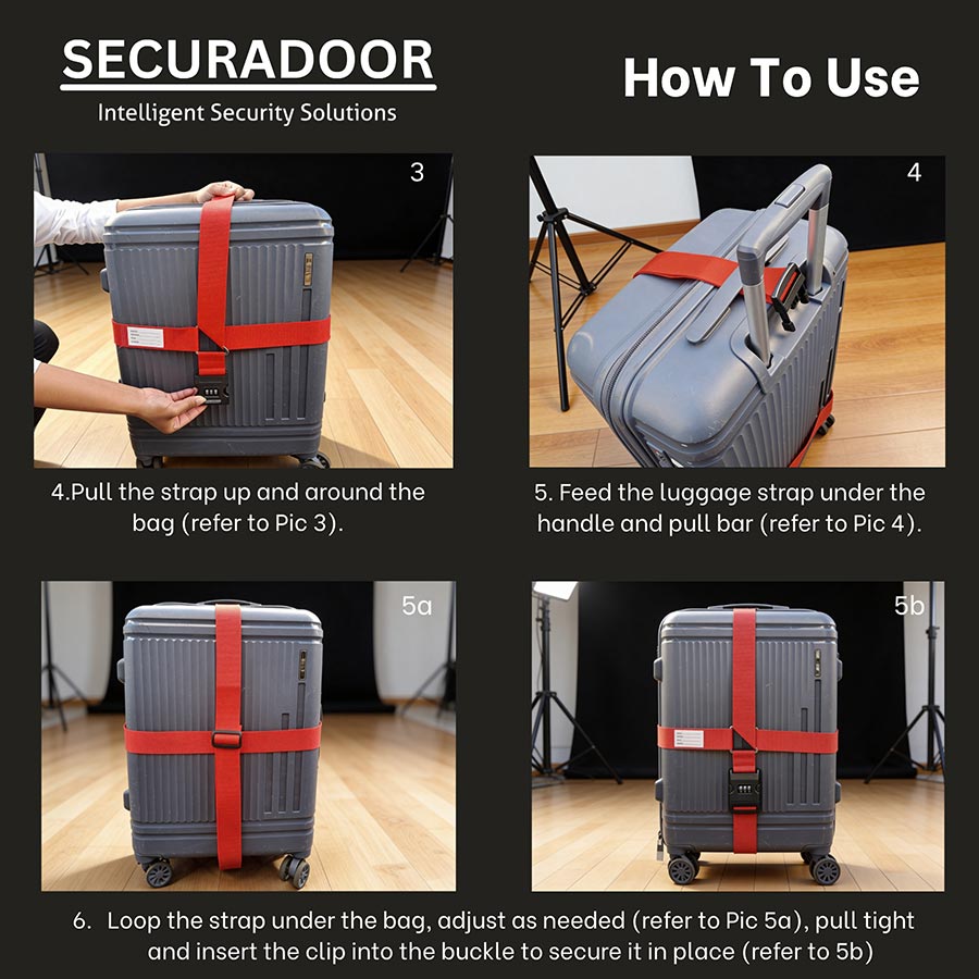 Luggage Strap – Secure Strap Large